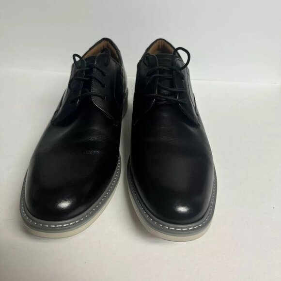 Nunn Bush Mens Norwalk Plain Toe Oxford Black Size 14 M